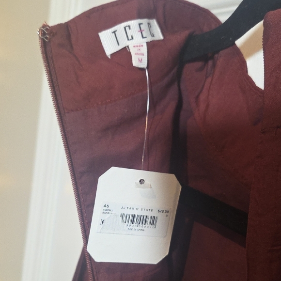 Altar'd State TCEC Nayeli Mock Neck Swing Mini Dress - Picture 6 of 8